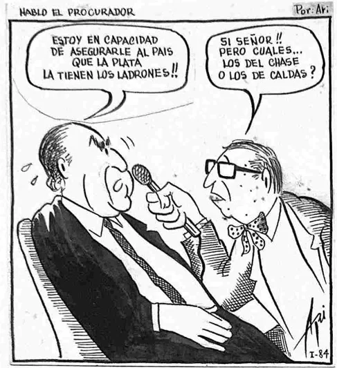 Habló el procurador