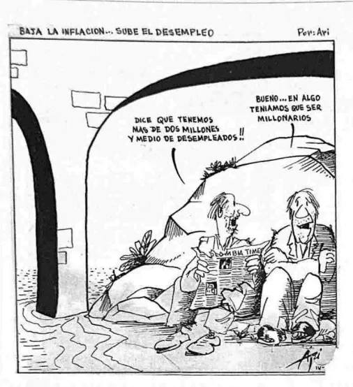 Baja la inflación… sube el desempleo